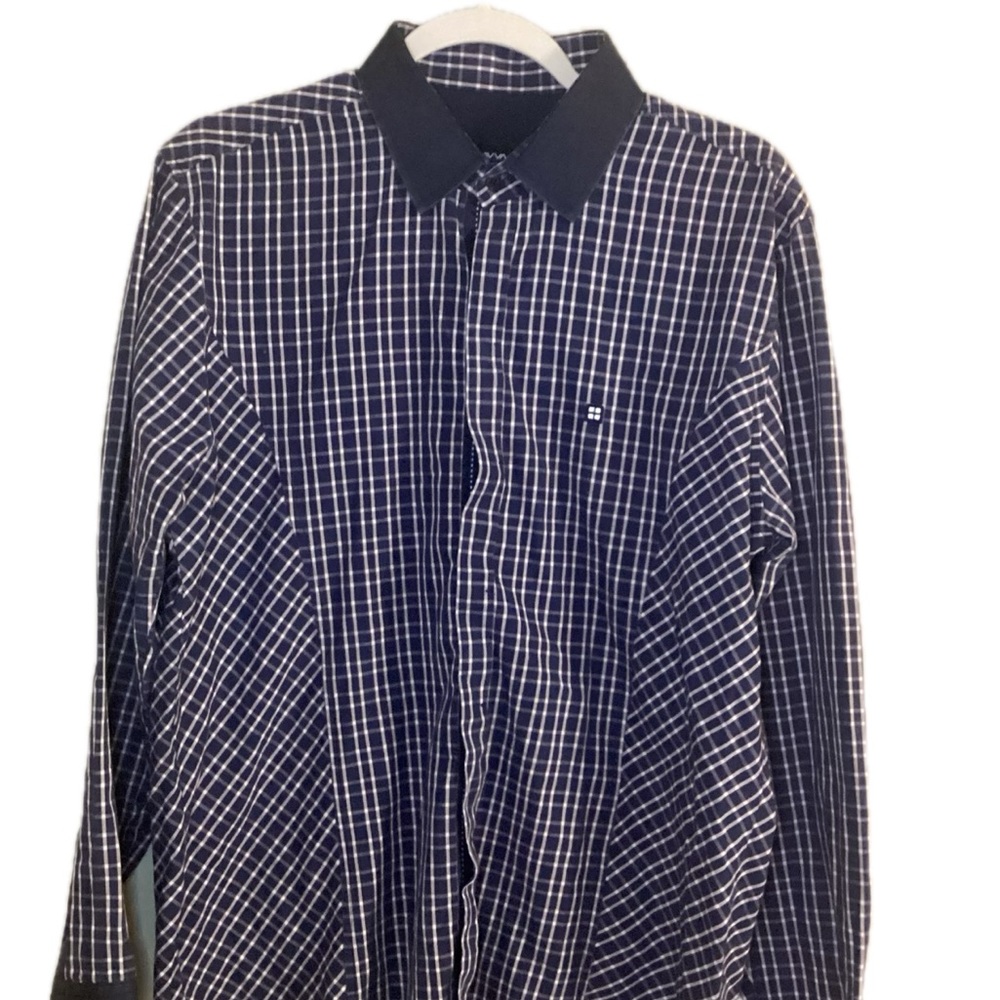 Avva button Down Shirt large long sleeve